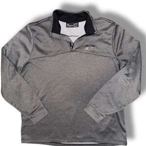 Under Armour 1/4 Zip Pullover Gray Long Sleeve Athletic Top Men’s XL